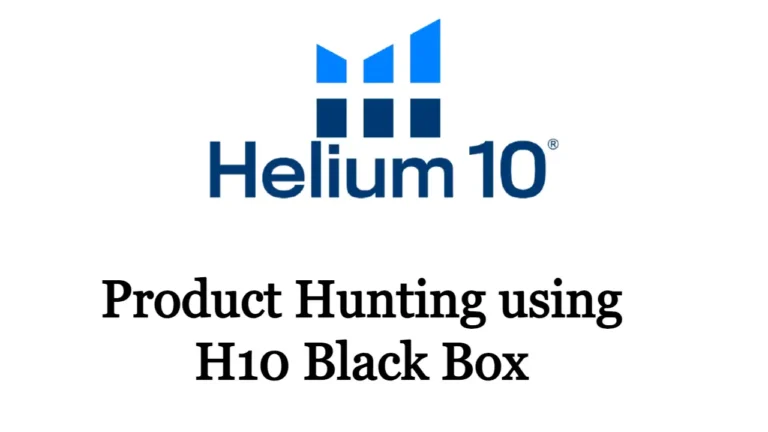 Product Hunting using H10 Black Box